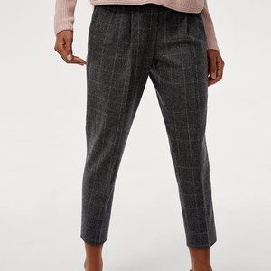 ARITZIA Babaton Cohen Wool/Cashmere Pants, Plaid